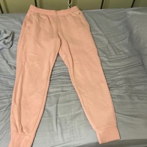 Pink sweatpants